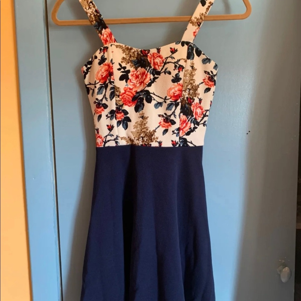 Short floral dress